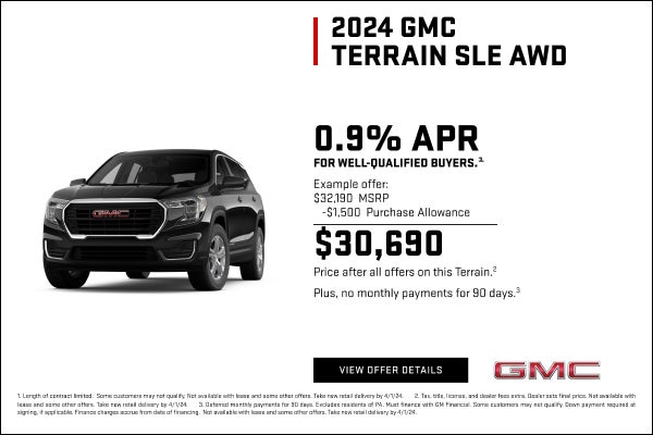 0.9% APR for well-qualified buyers.1

Example offer:
$32,190 MSRP
$1,500 Purchase Allowance
$30,6...